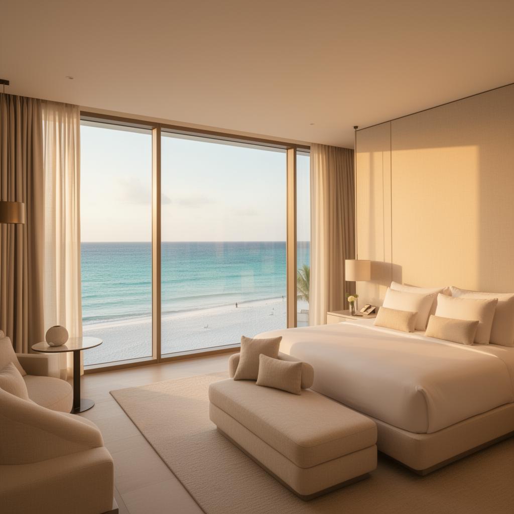 Suite de luxe avec vue sur l'océan